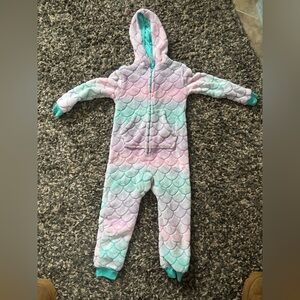 Cat & Jack Mermaid Onesie w Hood